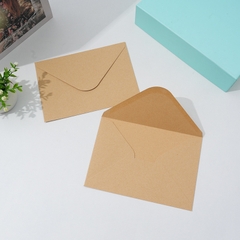 SET 5 BAO THƯ KRAFT TRƠN MÀU VINTAGE PHONG CÁCH RETRO CHẤT LƯỢNG CAO T.CRAFT HOUSE