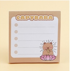 GIẤY NHỚ/ GIẤY GHI CHÚ CHỦ ĐỀ CAPYBARA SIÊU YÊU T.CRAFT HOUSE