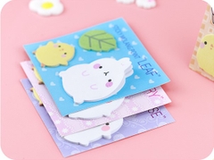 COMBO GIẤY NOTE STICKY MOLANG POINT SIÊU DỄ THƯƠNG CUTE HỘT ME T-CRAFT ^^