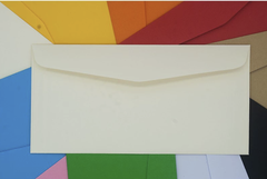 SET 5 BAO THƯ TRƠN 100GSM KÍCH THƯỚC 22x11cm NHIỀU MÀU SẮC T.CRAFT HOUSE