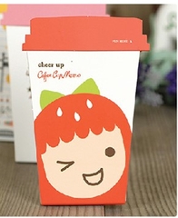 GIẤY NOTE HÌNH LY COFFEE CUP NEMO BÉ DÂU XINH XẺO ĐÁNG YÊU T-CRAFT