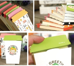 GIẤY NOTE HÌNH LY COFFEE CUP NEMO BÉ DÂU XINH XẺO ĐÁNG YÊU T-CRAFT
