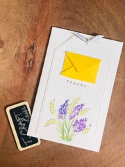 THIỆP HANDMADE MINI NHÀ LÀM CHỦ ĐỀ THANK YOU SIÊU DỄ THƯƠNG T.CRAFT HOUSE