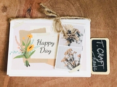 THIỆP HANDMADE MINI NHÀ LÀM CHỦ ĐỀ THANK YOU SIÊU DỄ THƯƠNG T.CRAFT HOUSE