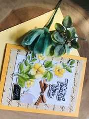 THIỆP HANDMADE 3D NHÀ LÀM IN HÌNH ĐỘC ĐÁO CHỦ ĐỀ THANK YOU T.CRAFT HOUSE