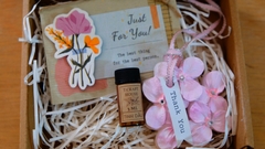 BỘ QUÀ TẶNG THẠCH CAO THƠM HANDMADE HÌNH HOA CẨM TÚ CẦU KÈM TINH DẦU 3ML T.CRAFT HOUSE