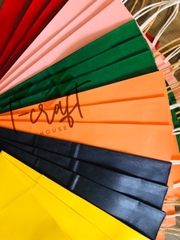 TÚI GIẤY KRAFT NHIỀU MÀU KÍCH THƯỚC 25x12x33cm KÈM QUAI XÁCH CHẮC CHẮN DÀY 120gsm ĐỰNG QUÀ TẶNG T.CRAFT HOUSE