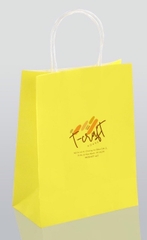 TÚI GIẤY KRAFT NHIỀU MÀU KÍCH THƯỚC 25x12x33cm KÈM QUAI XÁCH CHẮC CHẮN DÀY 120gsm ĐỰNG QUÀ TẶNG T.CRAFT HOUSE