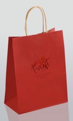 TÚI GIẤY KRAFT NHIỀU MÀU KÍCH THƯỚC 25x12x33cm KÈM QUAI XÁCH CHẮC CHẮN DÀY 120gsm ĐỰNG QUÀ TẶNG T.CRAFT HOUSE