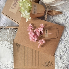 THIỆP HANDMADE FOR YOU HOA KHÔ NHIỀU MÀU T.CRAFT HOUSE (KHÔNG KÈM BAO THƯ)