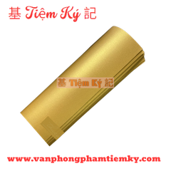 Bìa kim tuyến nhũ vàng A4 Xấp (50 Tờ)