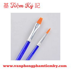 Cọ vẽ đầu dẹp tròn