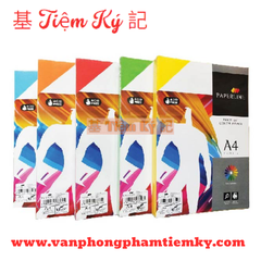Bìa PaperLine A4 (vàng,đỏ,xanh,dương,cam) Xấp (100 Tờ)