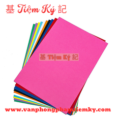 Bìa nhiều màu A4 xấp