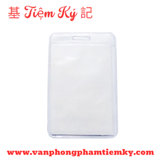 Bảng tên nhựa dẻo 6 cm x 9 cm đứng