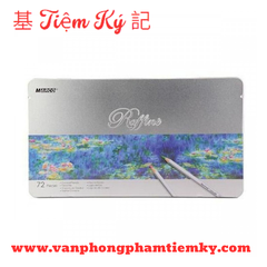 Chì màu Marco 72 màu Raffine hộp thiếc