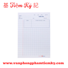 Giấy Kiểm tra Xấp (10 Tờ)