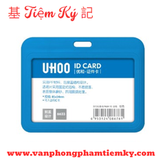 Bảng tên nhựa cứng 2 mặt 5,4 x 8,6 CM ngang