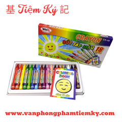 Sáp WinQ 18 màu CR-08