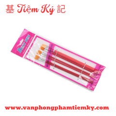 Cọ Vẽ 6 cây đầu dẹp