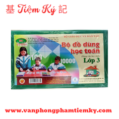 Bộ Đồ Dùng Học Toán Lớp 3 Mic