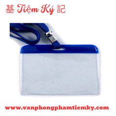 Bảng tên nhựa cứng 6 cm x 9 cm ngang