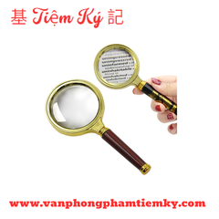 Kính lúp cán gỗ