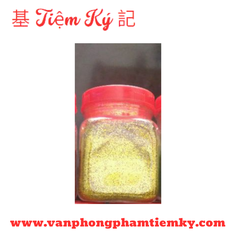 Màu nhũ kim tuyến hũ nhỏ 100 Gam ( Bạc, Vàng)