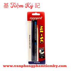 Ruột bút chì bấm 0.7 monami Vỹ (2 Hộp)