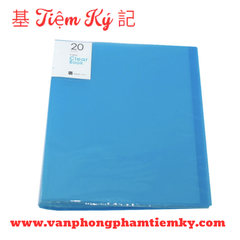 Bìa nhựa 20 lá