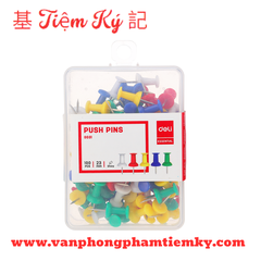 Ghim mũ nhựa màu deli E0021