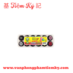 Bộ màu nước Đông Á Dooly 12 màu 10ml