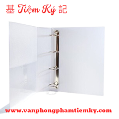 Bìa còng 7F 3 còng / 4 còng Thành Phát màu Trắng