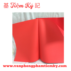 Giấy hồng đơn đỏ mỏng A0