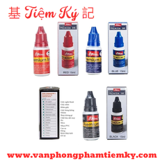 Mực đóng dấu chuyên dùng shiny đóng lên nhựa, giấy bóng