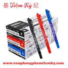 Bút lông dầu nhỏ kim 2 đầu ZEBIFA MO.120