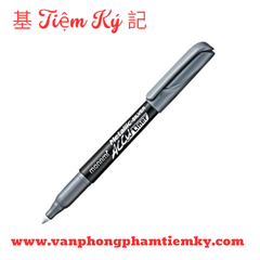 Bút dầu Monami Metallic Accu Liner Bạc