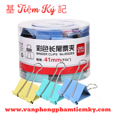 Kẹp Bướm màu 41mm (1 Hộp 24 cái)