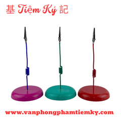 Kẹp giấy để bàn bọc nhựa