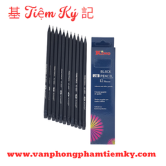 Bút chì gỗ King đen