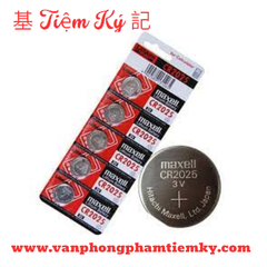 Pin Tròn lớn Maxell CR2025 Vỹ (5 Viên)