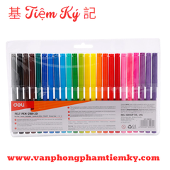 Bút lông 24 màu Deli EC10020