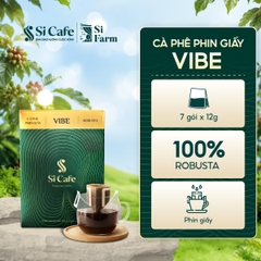 Cà Phê Phin Giấy Vibe 100% Robusta