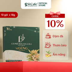Cà Phê Hòa Tan 4in1 Vị Gừng Si Cafe