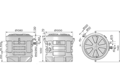Trạm nâng nước thải Sanifos 610