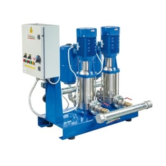 Hệ 2 bơm tăng áp trục đứng đa tầng cánh Inox VS