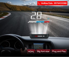 WEBVISION HUD V8 – HIỂN THỊ THÔNG TIN TRÊN KÍNH LÁI