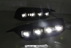 Cụm đèn LED gầm trước kiểu Bugatti Veyron cho Civic 2016-2018