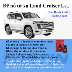 Đề nổ từ xa Toyota Land Cruiser LC300 qua chìa zin 100%