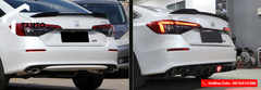 Độ pô và lip sau cho Honda Civic 2022